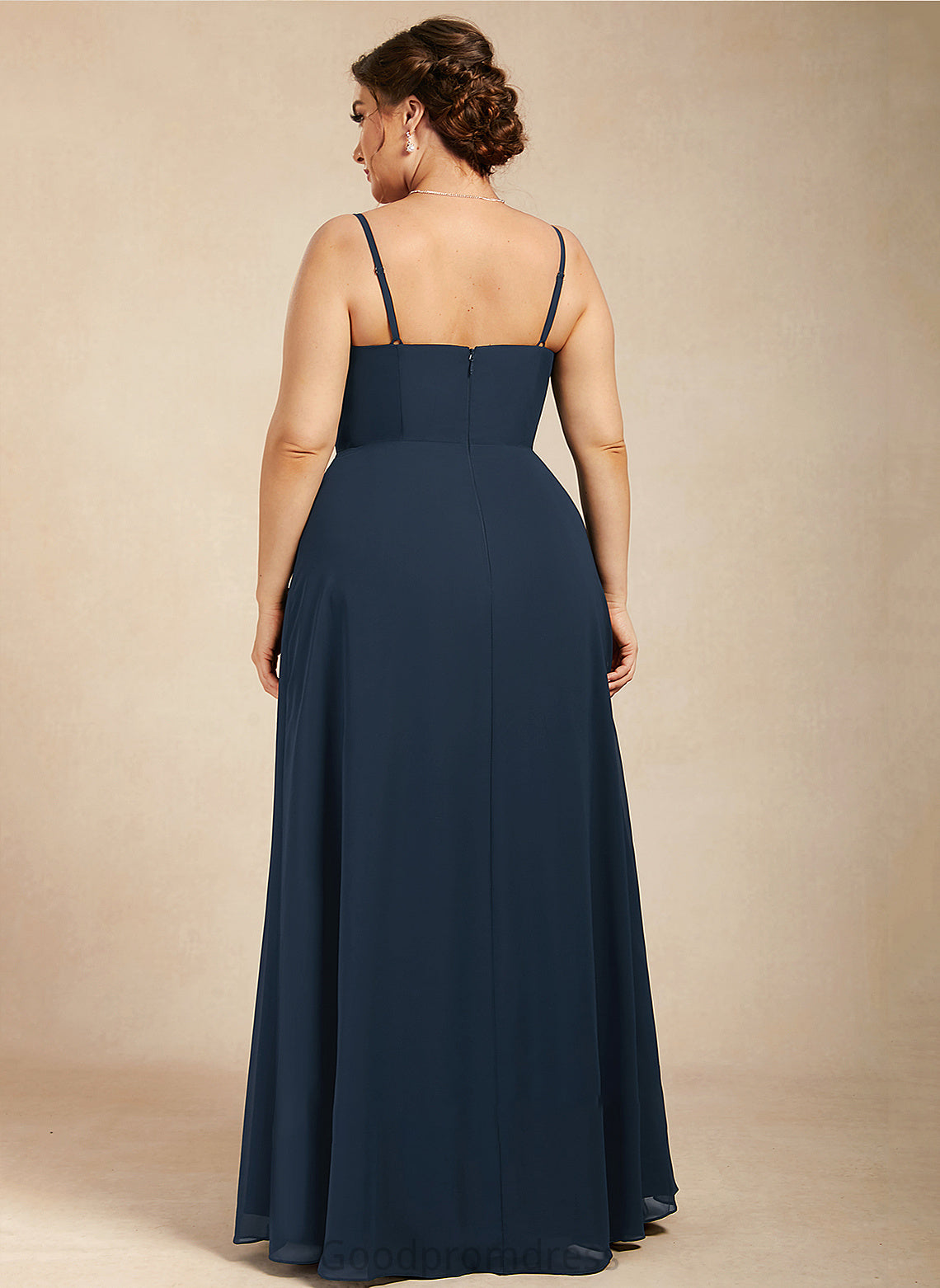 Hallie Dress the of Floor-Length Square Bride Mother A-Line Neckline Chiffon Mother of the Bride Dresses