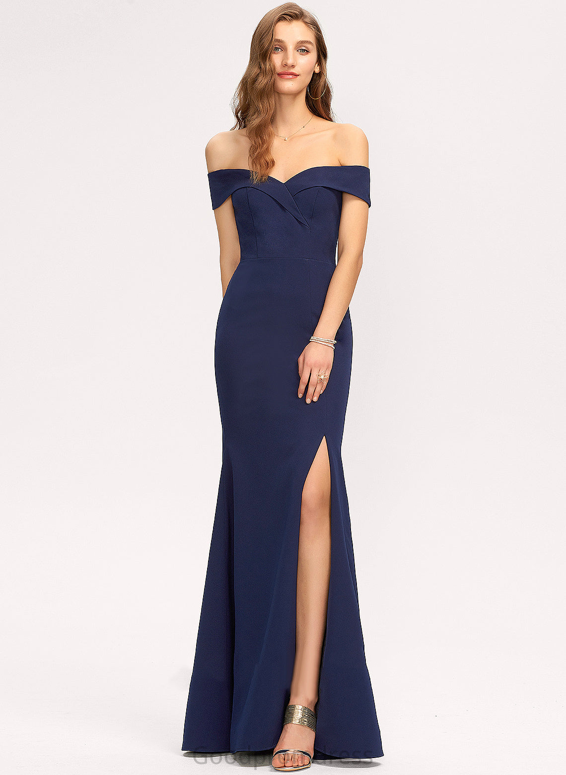 Bodycon Shea Crepe Shoulder Formal Dresses Stretch Dresses the Off