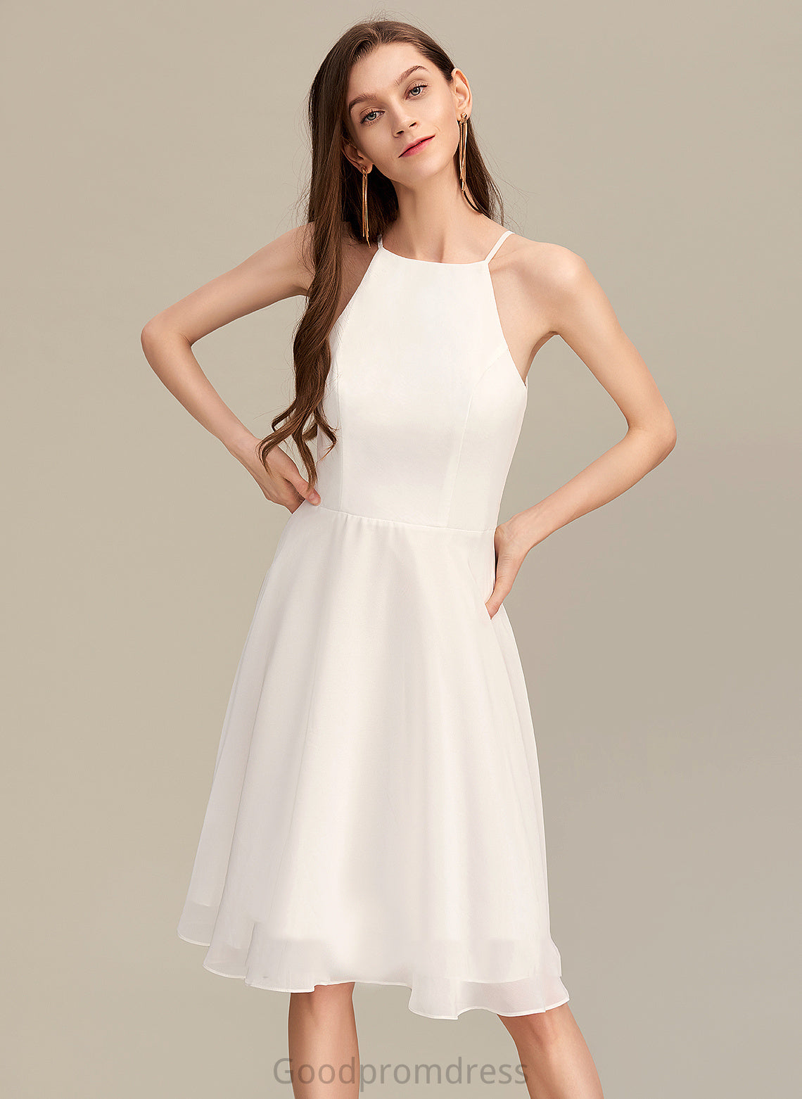 Dresses Formal Dresses Halter A-line Jazmyn