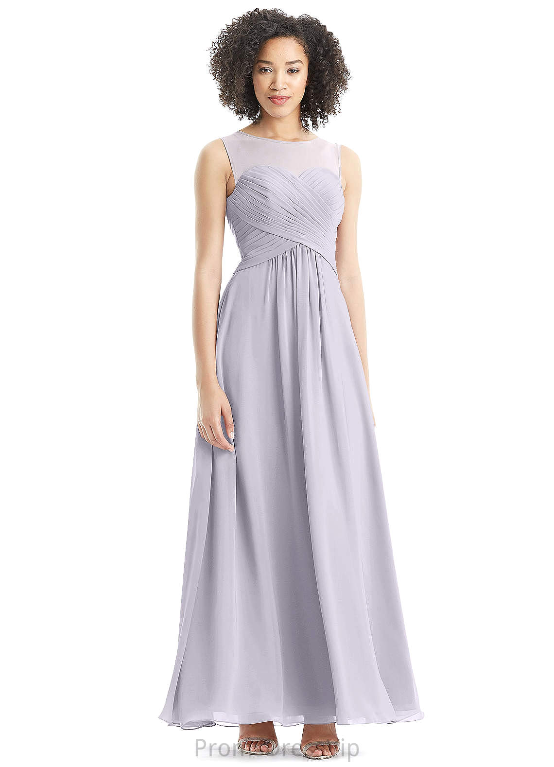 Kelsie Floor Length Straps A-Line/Princess Natural Waist Sleeveless Bridesmaid Dresses