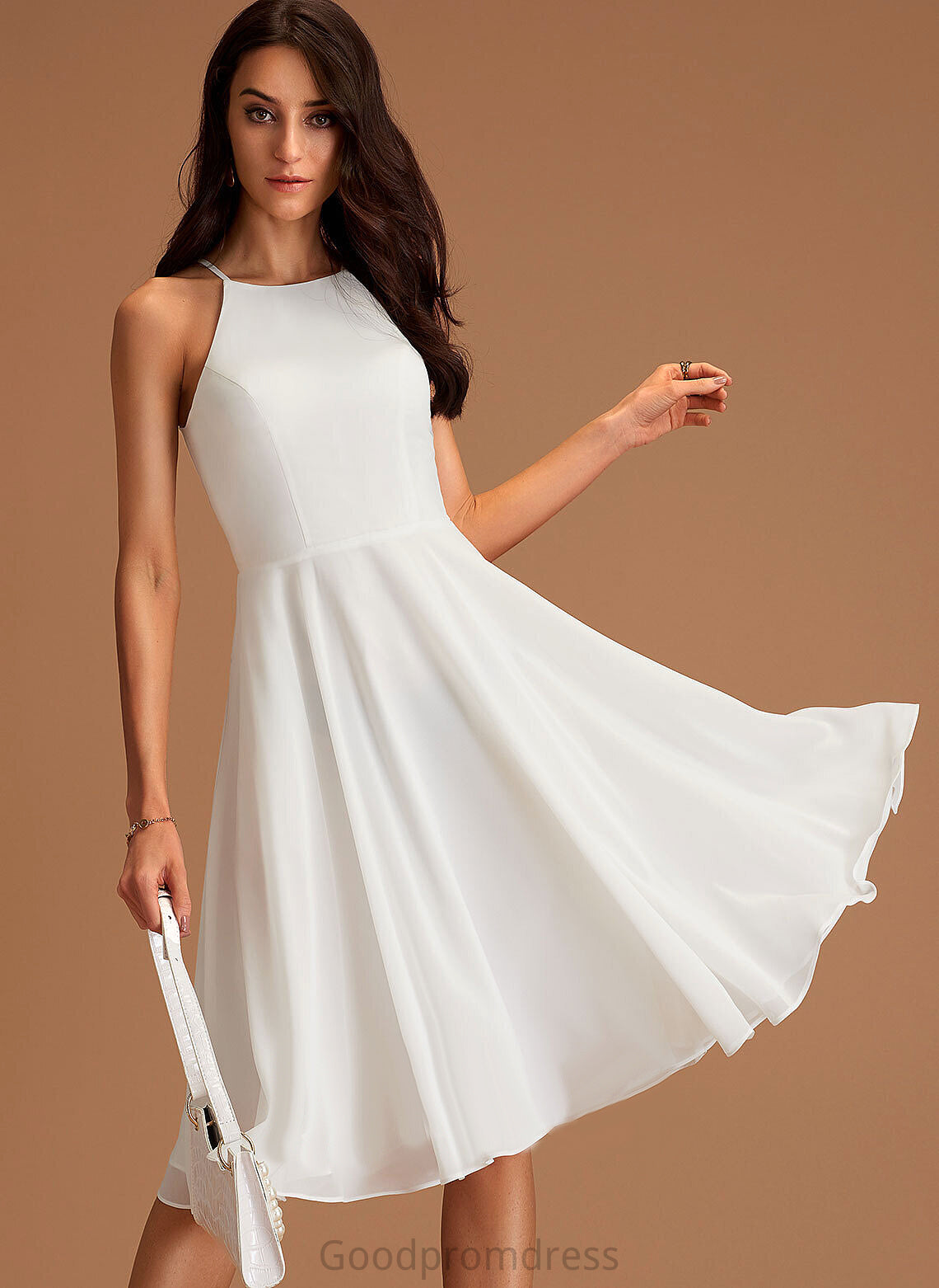 Dresses Viola A-line Chiffon Formal Dresses Neck Round