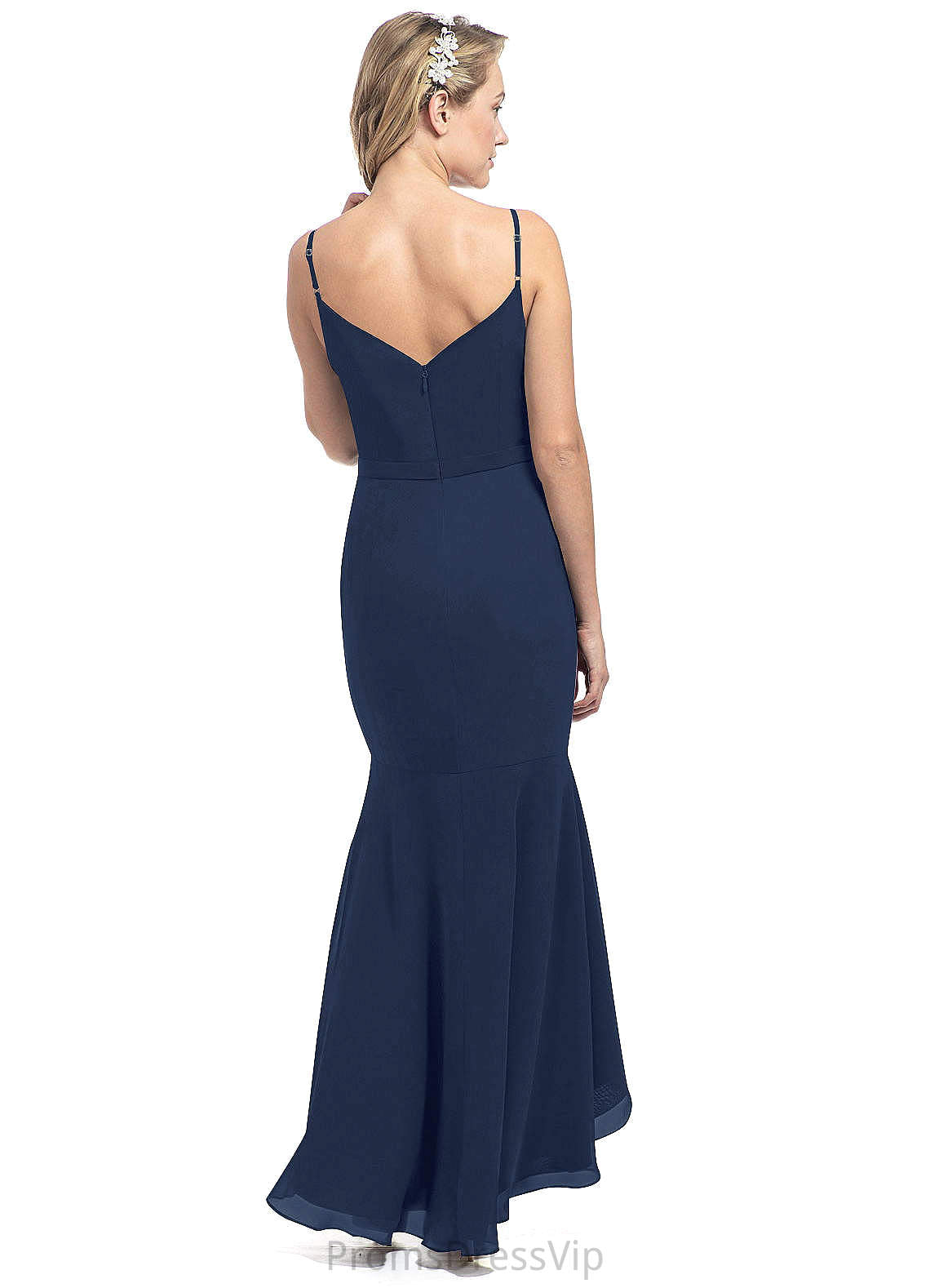 Gillian Sleeveless Off The Shoulder A-Line/Princess Natural Waist Floor Length Bridesmaid Dresses