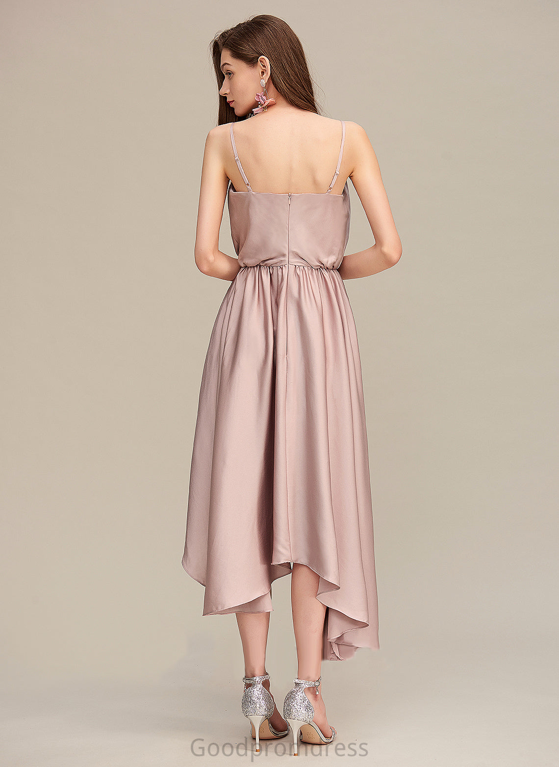 A-line Neck Cowl Joan Formal Dresses Dresses