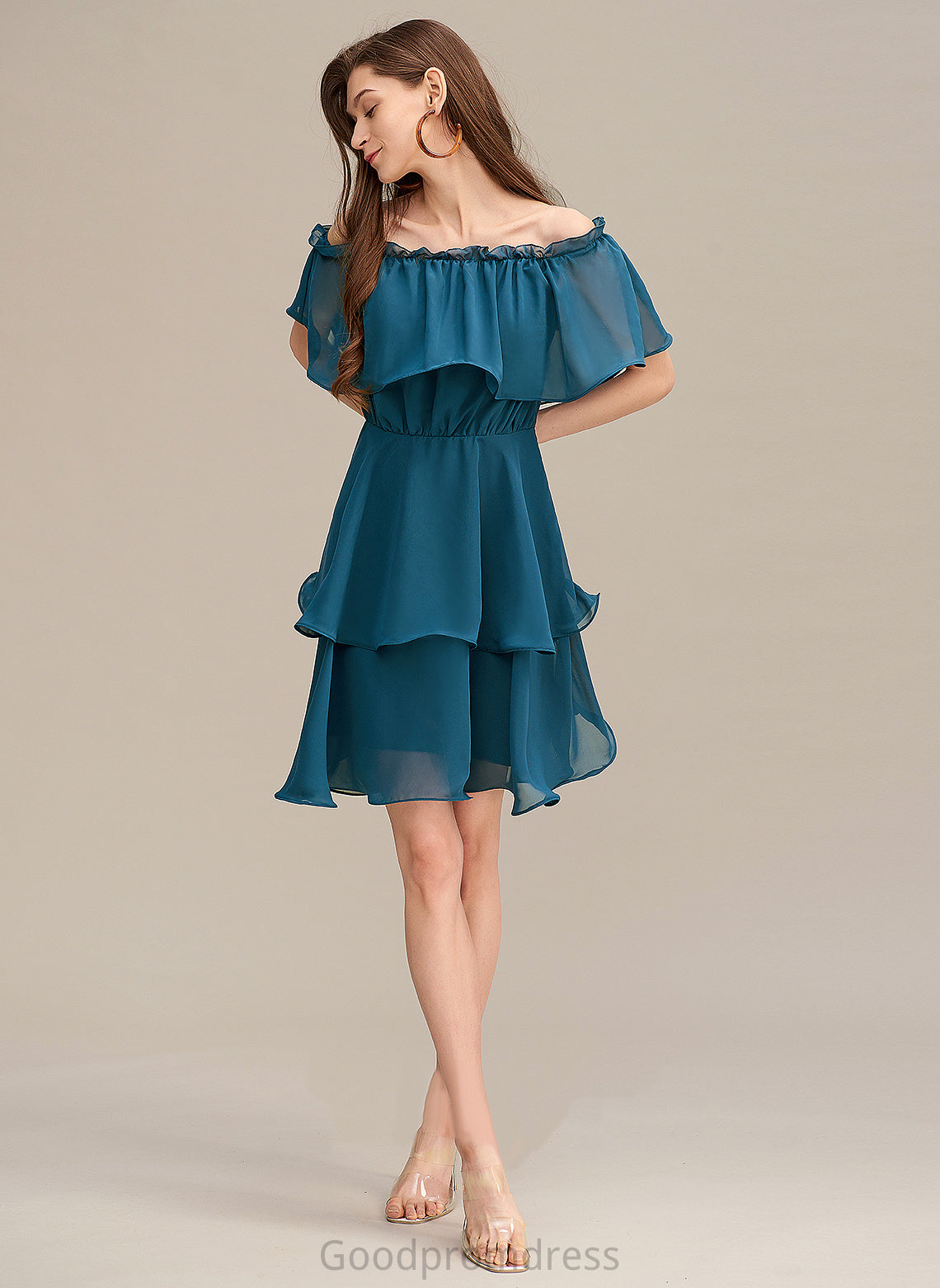 the Paola Dresses Formal Dresses A-line Off Shoulder