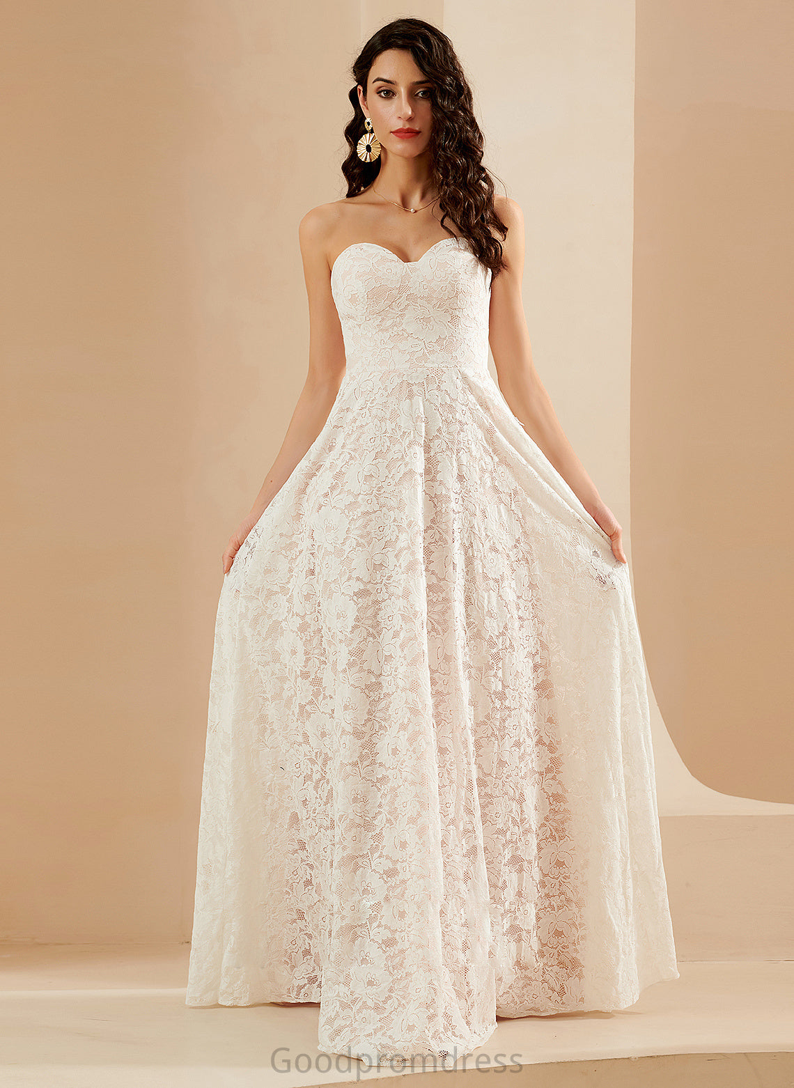 Wedding Dresses Wedding Dress Cara Sweetheart Floor-Length A-Line