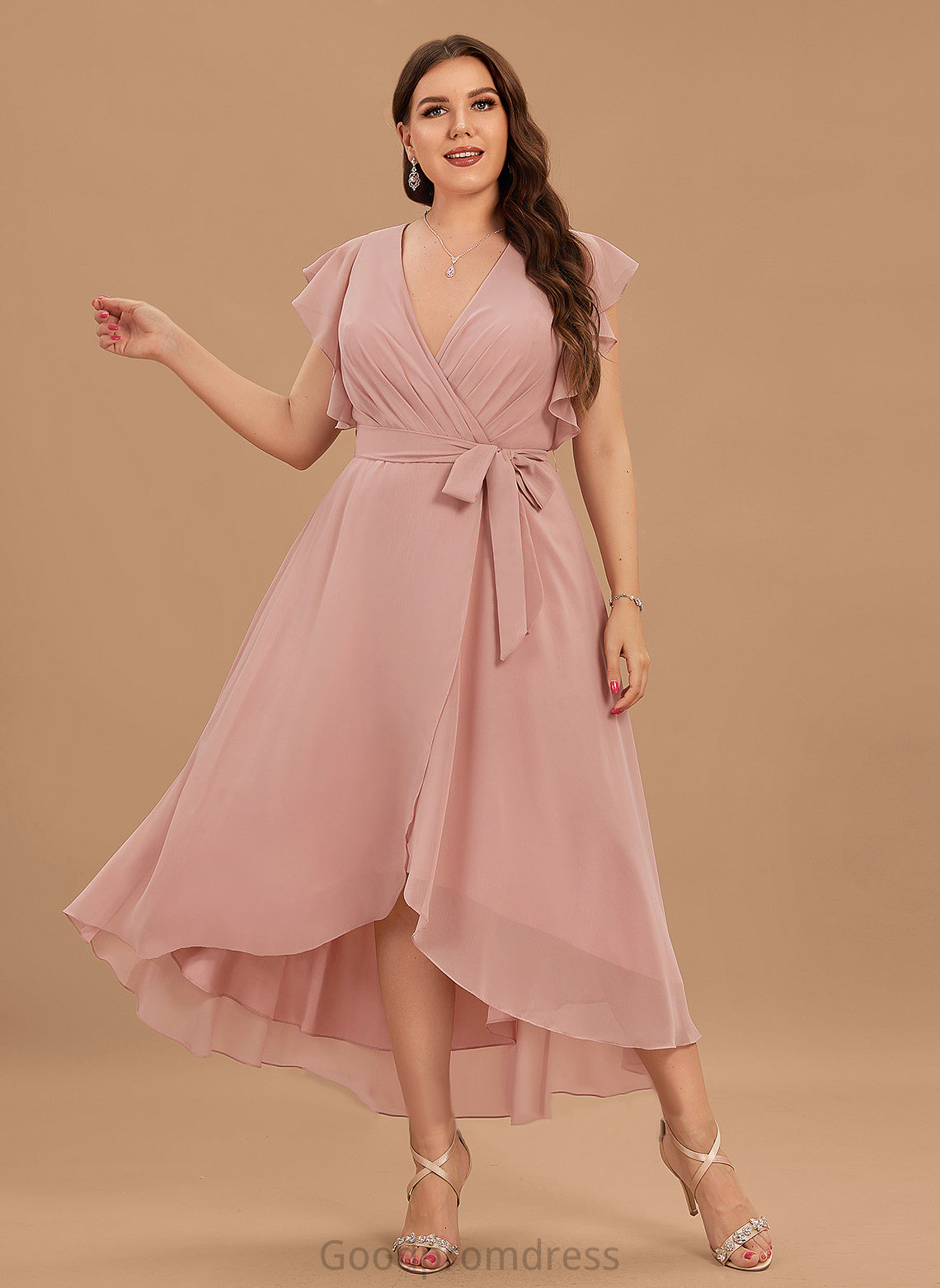 Formal Dresses Dresses Chiffon Jill V-Neck A-line