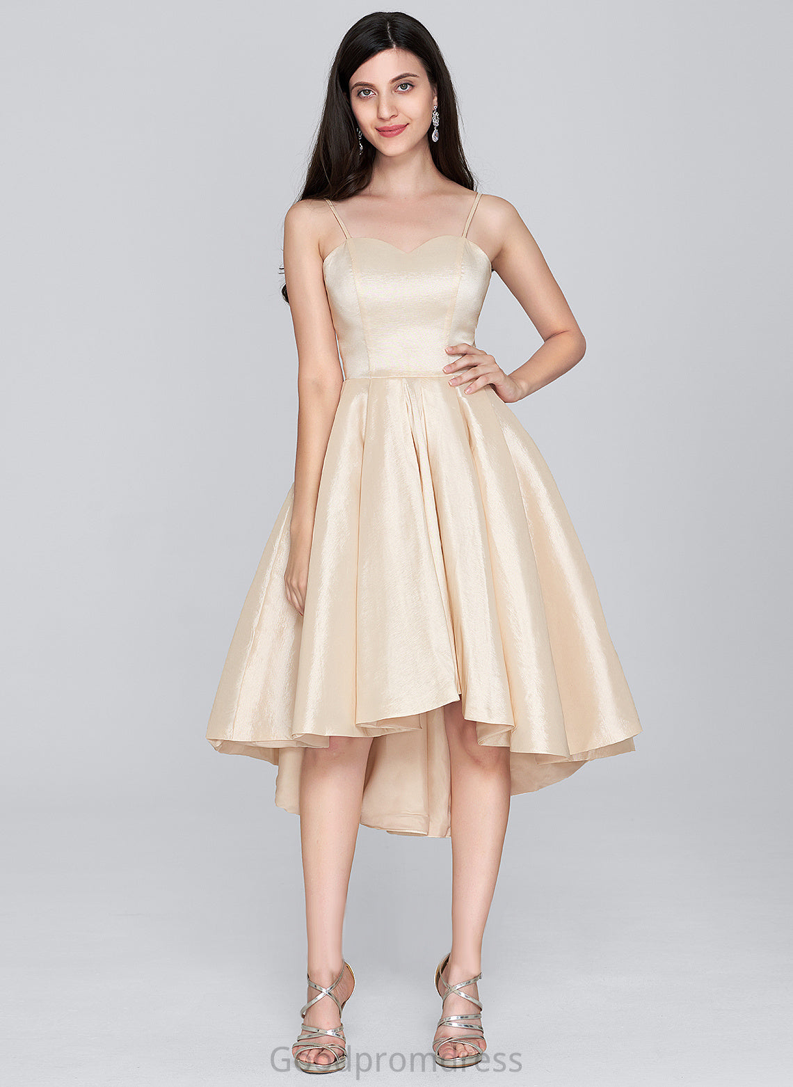 Lace Paola Scoop Homecoming Dresses Neck Homecoming Asymmetrical With A-Line Dress Taffeta