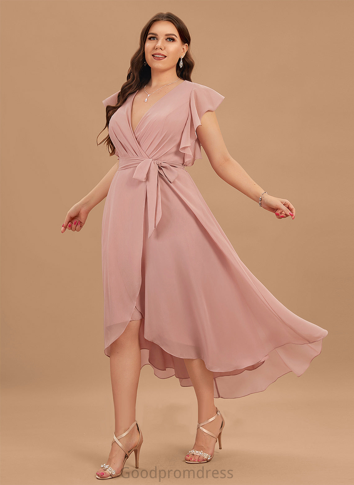 Formal Dresses Dresses Chiffon Jill V-Neck A-line