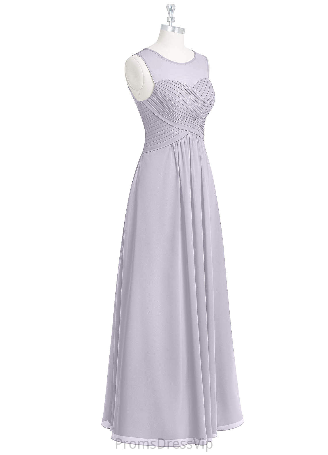 Kelsie Floor Length Straps A-Line/Princess Natural Waist Sleeveless Bridesmaid Dresses