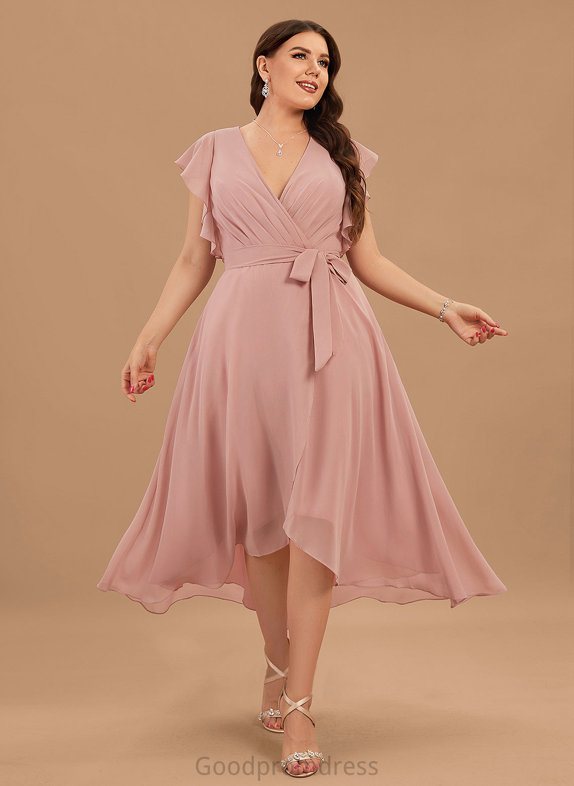 Formal Dresses Dresses Chiffon Jill V-Neck A-line